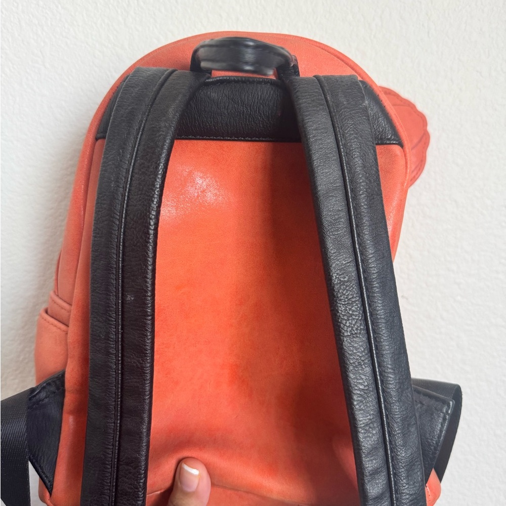 Disney Parks Orange Pumpkin Backpack - Picture 2 of 4
